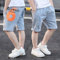 Stretch Denim Slim fit Short for Children