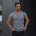 Knitted Short Sleeve Slim Fit Shirts