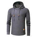 Warm Knitted Jumper Pullover Hooded Sweater For Men