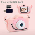 Children's Portable Digital Camera with Protector and SD Card