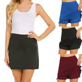 Fashion High Waist Slim Pocket Mini Skirt Pant