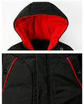 High-Quality Unisex Long Hooded Waterproof Thicken Coat For Kids