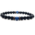 Natural Gemstone Bracelet - Lava Stone Bracelet Natural Moonstone Bead