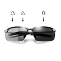 Rimless Photochromic Polarized Sunglasses