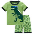Kids Pyjamas Set for Summer Children Short Sleeve Sleepwear