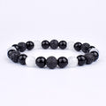 New Magnetic Hematite Bracelets Tiger Eye Stone Bead Couple Bracelets