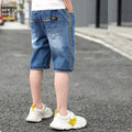 Stretch Denim Slim fit Short for Children