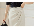 Vintage Hip Fashion High Waist Split One-Step Skirts