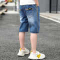 Stretch Denim Slim fit Short for Children