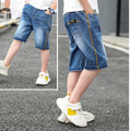 Stretch Denim Slim fit Short for Children