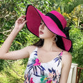 Classic Bowknot Summer Folding Straw Holiday Sun Hat