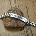 Custom Free Engraving Stainless Steel Chain Bracelets