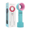 USB Portable Bladeless Rechargeable Handheld Fan Eyelashes Dryer Makeup Tool
