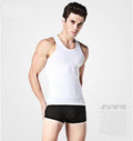 3pcs / 100% Cotton Mens Sleeveless Tank Top Solid Muscle Vest Undershirts Singlets
