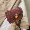 Vintage Velvet Chain Evening Clutch Bag Crossbody Handbags