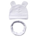 100% Cotton Lovely Cap Beanies High- Quality Kids Hat Scarf Set