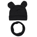 100% Cotton Lovely Cap Beanies High- Quality Kids Hat Scarf Set