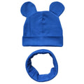100% Cotton Lovely Cap Beanies High- Quality Kids Hat Scarf Set