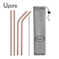 Reusable Drinking Straw with cleaner