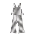 Toddler Stripe Romper Bell-Bottom Pants