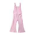 Toddler Stripe Romper Bell-Bottom Pants