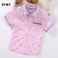 Boys Casual Short-sleeved shirts
