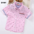 Boys Casual Short-sleeved shirts