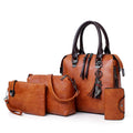 4pcs/Set High-Quality Ladies Crossbody Leather Handbags