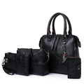 4pcs/Set High-Quality Ladies Crossbody Leather Handbags