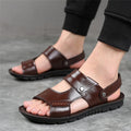 Casual Leather Sandal Slipper
