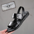 Casual Leather Sandal Slipper
