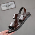 Casual Leather Sandal Slipper