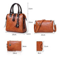 4pcs/Set High-Quality Ladies Crossbody Leather Handbags
