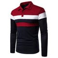 Men’s Long Sleeve Fashion Polo-shirt