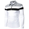 Men’s Long Sleeve Fashion Polo-shirt