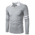 Men’s Long Sleeve Fashion Polo-shirt