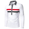 Men’s Long Sleeve Fashion Polo-shirt