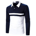 Men’s Long Sleeve Fashion Polo-shirt