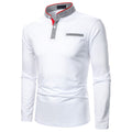 Men’s Long Sleeve Fashion Polo-shirt