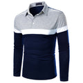 Men’s Long Sleeve Fashion Polo-shirt