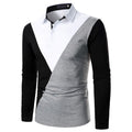 Men’s Long Sleeve Fashion Polo-shirt