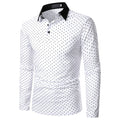 Men’s Long Sleeve Fashion Polo-shirt