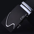 Brand Genuine men's Leather Fashion Automatic Buckle Belts