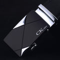 Brand Genuine men's Leather Fashion Automatic Buckle Belts