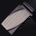 Brand Genuine men's Leather Fashion Automatic Buckle Belts