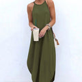 A-Line Sleeveless Beach Fashion Dress