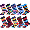 Men's Fashion Striped High- Quality Brand Classic Socks