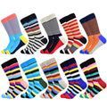 Men's Fashion Striped High- Quality Brand Classic Socks