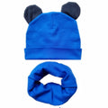 100% Cotton Lovely Cap Beanies High- Quality Kids Hat Scarf Set