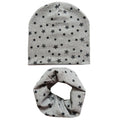 100% Cotton Lovely Cap Beanies High- Quality Kids Hat Scarf Set